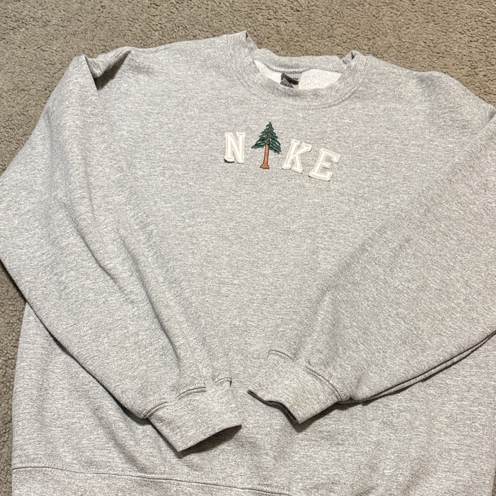 Nike Forest Gray Crewneck